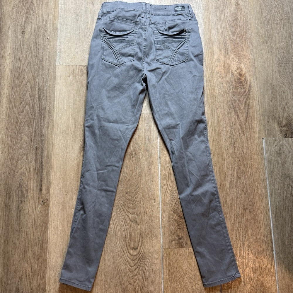 Seven7 High Rise Skinny Skin Fit‎ Denim Womens Stretch Gray Jeans Size 4 27x29